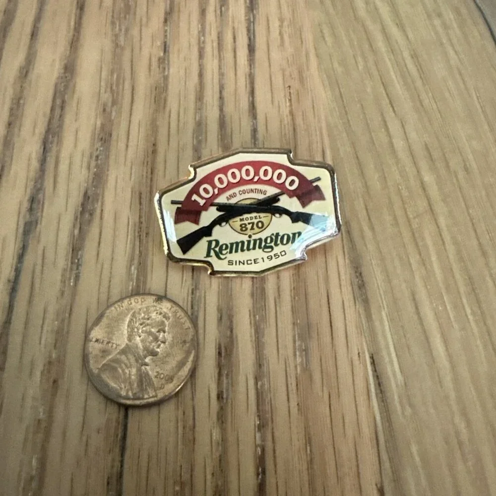 Vtg Remington 870 Ammo Bullet Gun Target Shooting Pin New NOS 1990s 10million - Picture 5 of 5